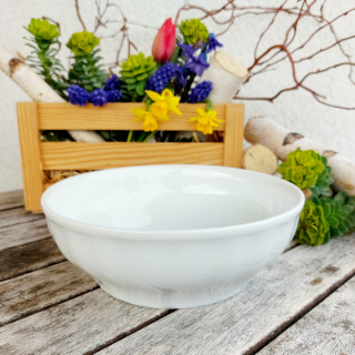 JOSEFINE mísa válcová 19,5 cm, bílá, G. Benedikt 1882