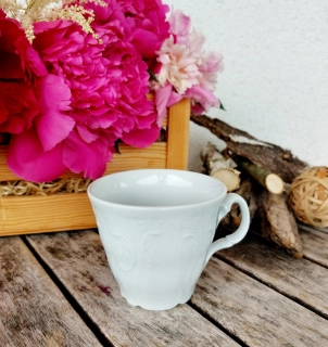 BERNADOTTE šálek 200 ml, bílý, Thun 1794