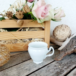 BERNADOTTE šálek 90 ml, bílý, Thun 1794