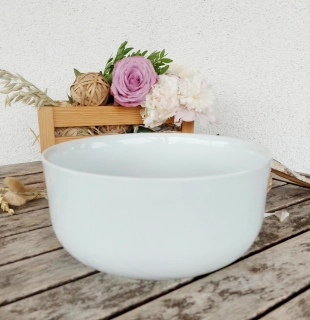 TIME mísa 21 cm, bílá, G. Benedikt 1882